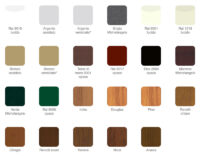 Colori zanzariera Gamma