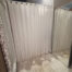 Tenda wave in velluto per camerino boutique Manuela K Lingerie 2