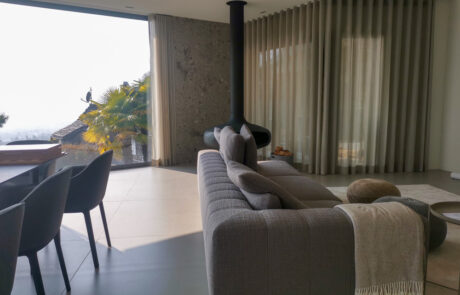 Tende Wave Création Bauman Universal Soggiorno a Minusio con vista