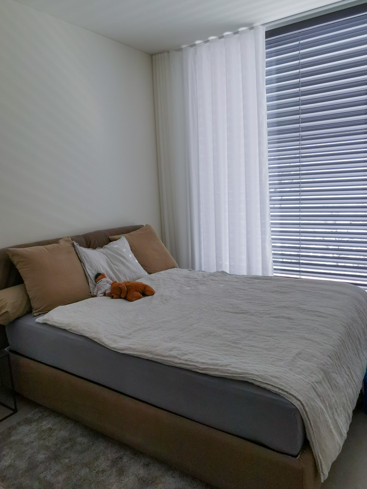 Tende Wave bianche Création Bauman Universal camera da letto Tende Wave bianche Création Bauman Universal camera da letto